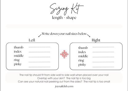 Sizing Kit